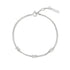 Silver Cross Station Bracelet